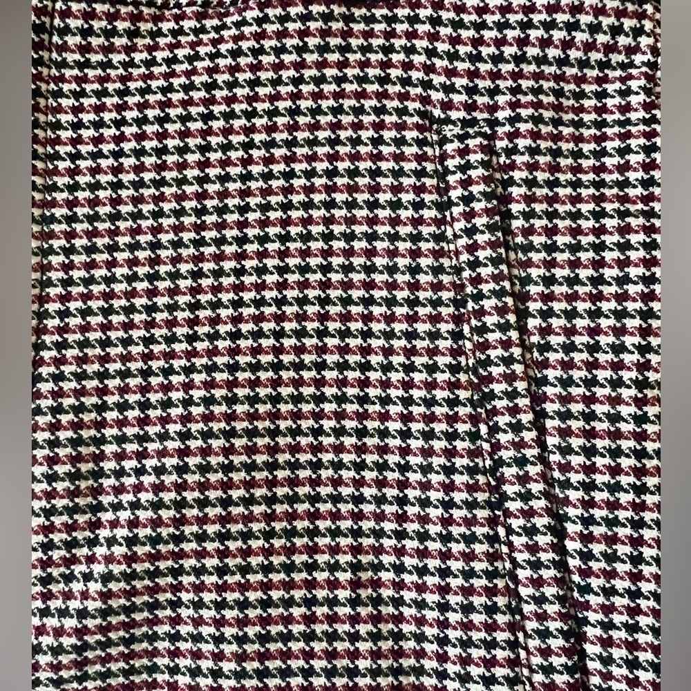 Zara Plaid Houndstooth High Waisted Skinny Pant - Medium (28") - Picture 10 of 12
